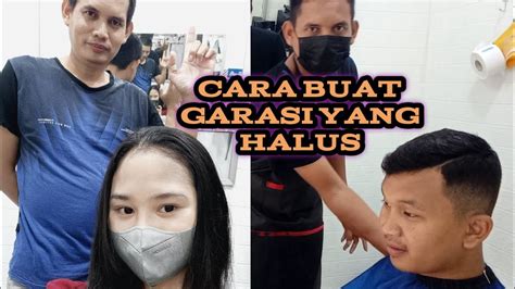 Potong Rambut Pria Keren Cara Buat Gradasi Yang Halus🔥 Youtube