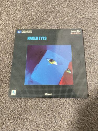 Vtg NEW Sealed Naked Eyes Laserdisc LD S Music Videos NOT A DVD Byrne EBay
