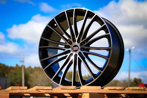 Spec 1® Sp 1 Wheels Gloss Black With Machined Face Rims