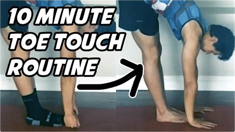 How To Touch Your Toes 10 Minute Hamstring Routine Youtube