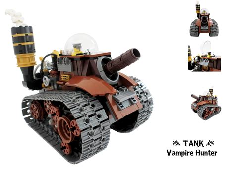 Wallpaper Robot Tank Lego Steampunk Toy Machine Hunter Steam