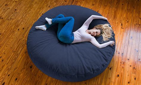 cocoon  giant bean bag lounger chenille jaxx bean bags