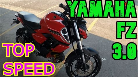 Yamaha Fz 3 0 TOP SPEED REVIEW YouTube