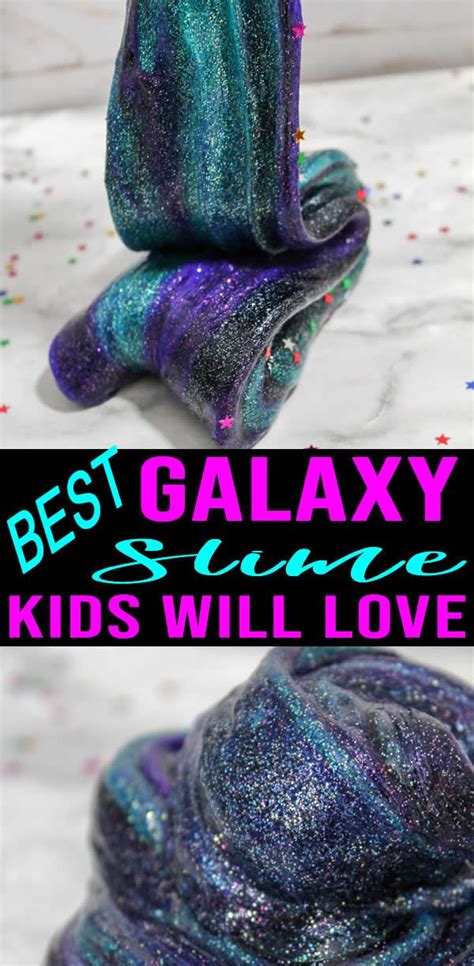 Galaxy Slime Galaxy Slime Diy Galaxy Slime Slime For Kids