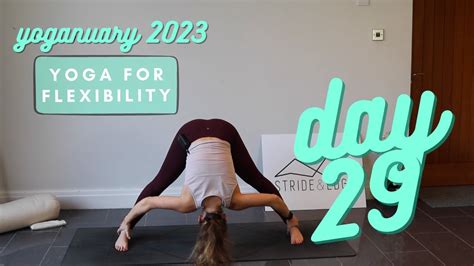 Day Of Yoganuary Yoga For Flexibility Minutes Youtube