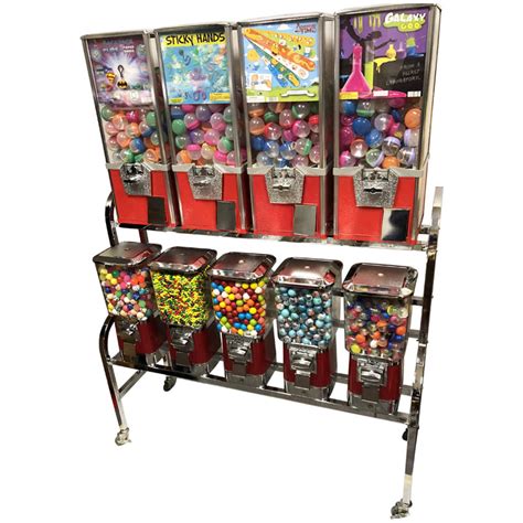 Provend 9 Unit Toy Vending Bulk Vending Rack