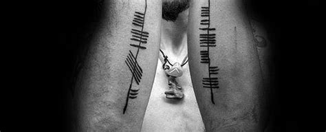 Celtic tattoos have a very ancient origin. 50 Ogham Tattoo Designs For Men - Ancient Alphabet Ink Ideas