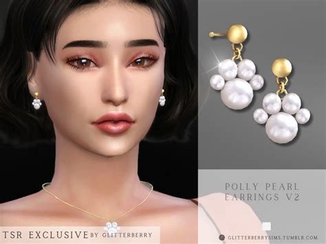 Glitterberrysims Custom Content — Grab These Diamonds And Pearls Over