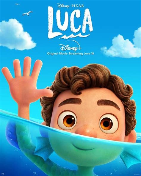 Luca Disney libera cartazes inéditos do filme Pixar poster Lucas