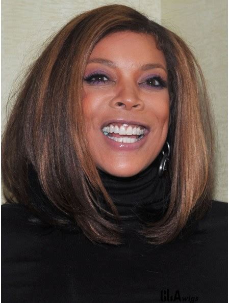 Wendy Williams Full Lace Wig Ombre2 Color Bobs Cut Shoulder Length