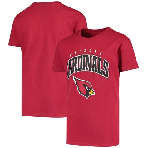 Youth Arizona Cardinals Cardinal Stripes T Shirt