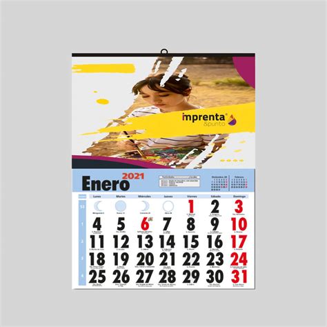 Calendarios De Pared Con Faldilla Imprentaypunto