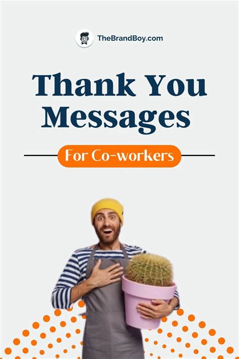 50 Best Thank You Messages For Co Workers Best Thank You Message