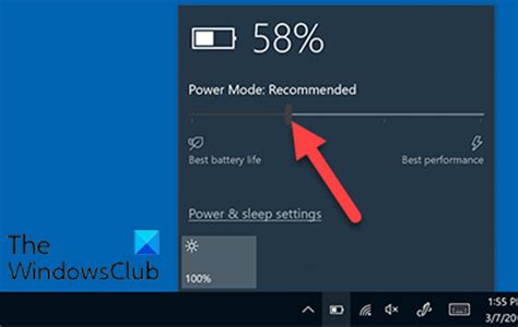 Power Mode Windows 10 Missing