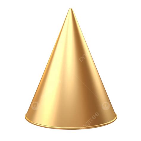 Cone Geometric Shape 3d Illustration Cone Geometric Shape Object Png