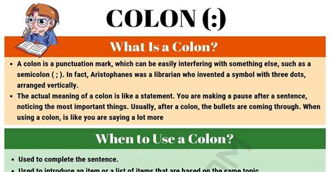 As nouns the difference between colon and semicolon. English Grammar Archives - Page 5 Of 18 - 7 E S L