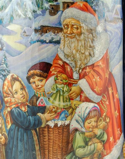 Christmas Angel Russian Santa Claus