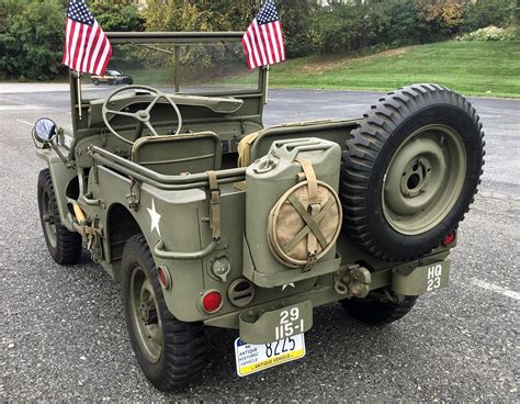 1942 Willys Military Jeep Connors Motorcar Company