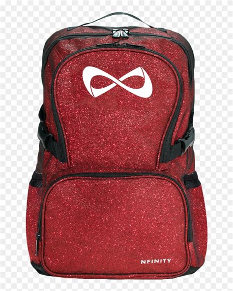 Red Sparkle Nfinity Green Cheer Bag Hd Png Download 750x1065