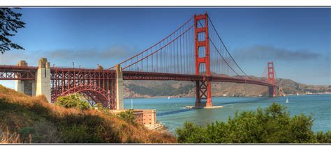 Golden Gate Bridge Foto And Bild Panorama Techniken Aufnahme