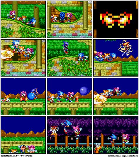 Sonic Maximum Overdrive: Part 2 - Comic Studio