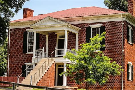 Brick Building Appomattox Court House United States National Park