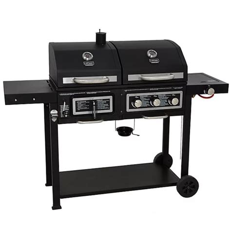 Uniflame Classic Gas And Charcoal Combination Grill