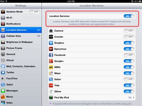 How To Enable Location Services On Ipad Iphonepedia