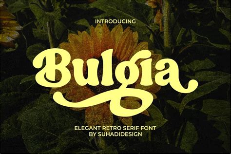 Bulgia Font Dafont Free