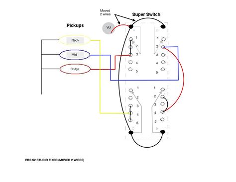 This one tends to get a little dark when i roll the throttle back on it, so i. Prs Wiring Diagram - Prs Pickup Tremonti Treble Thomann United States - The top diagram shows ...