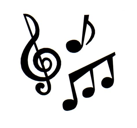 Cartoon Pictures Of Music Notes