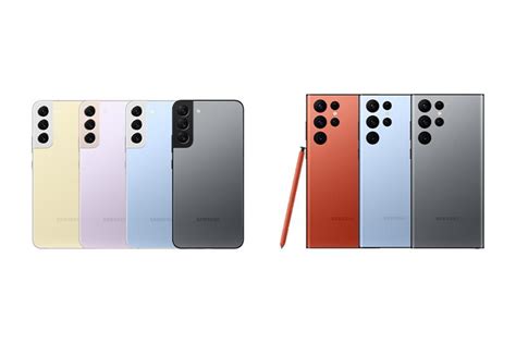 Introducing The Galaxy S22 Series Online Exclusive Colors Samsung
