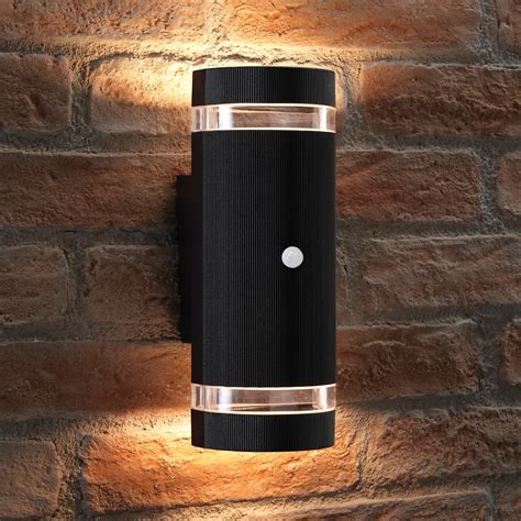 Auraglow Pir Motion Sensor Double Up And Down Wall Light Florence