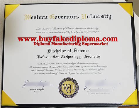 How To Buy Western Governors University Fake Diploma Certifibuy Fake