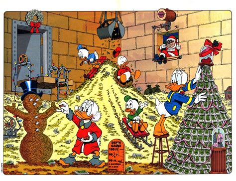 Rich Donald Duck Cartoon