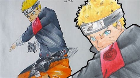 Let´s Draw Naruto Uzumaki The Last Movie 2014 Style Youtube