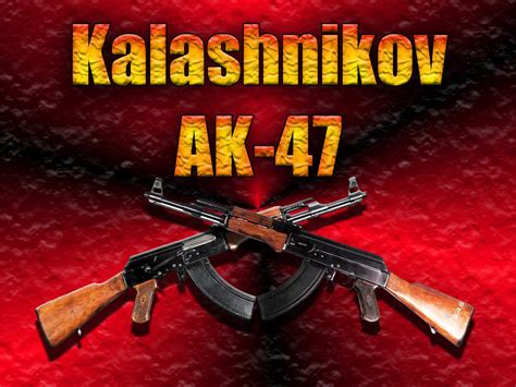 Калашников АК 47 Обои на рабочий стол Галерея оружия и боеприпасов