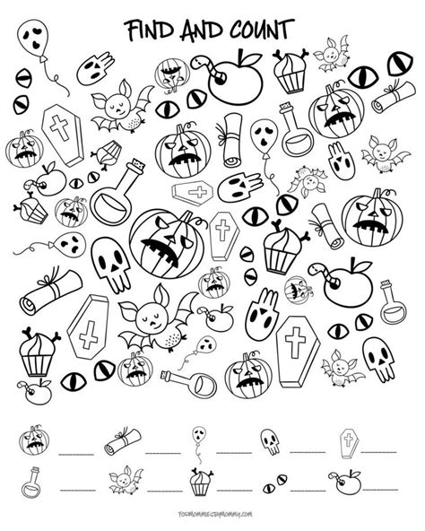 Free Printable Halloween Activities/worksheets
