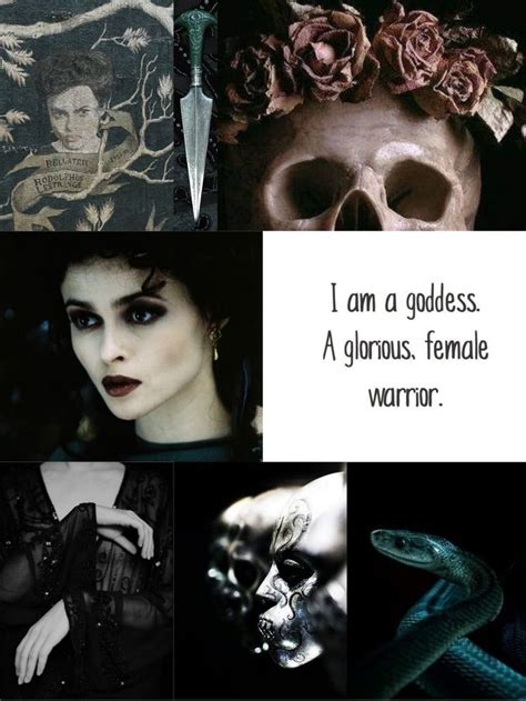 bellatrix black lestrange aesthetic lestrange bellatrix warrior woman