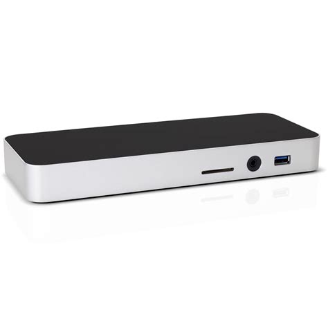 It all comes in a package measuring about 9 inches by 3.5 inches and an inch thick, with brushed aluminum around the sides and glossy black plastic on top and bottom. OWC / Other World Computing 13 Port Thunderbolt 3 ...