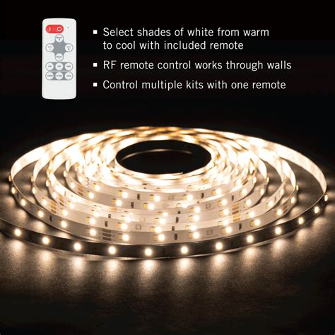 Cct Tunable White Led Strip Light Kit 24v Armacost Lighting