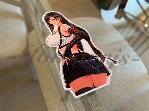 final fantasy gaming tifa lockhart sticker decals vinyl ff 7 anime ebay