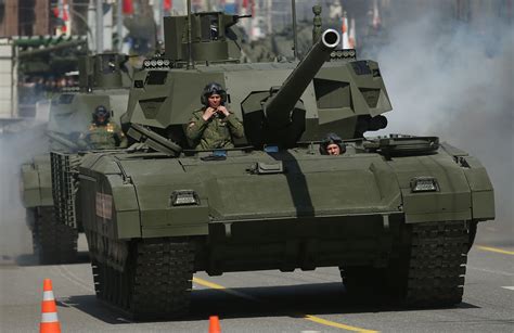 Russia Says Its T 14 Armata Tanks Began Combat Tests In Ukraine