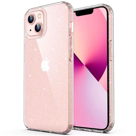 Ulak Phone Case Clear Glitter Case For Iphone 13 Glitter Iphone Case