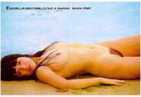 Naked Mara Maravilha In Playboy Magazine Brasil