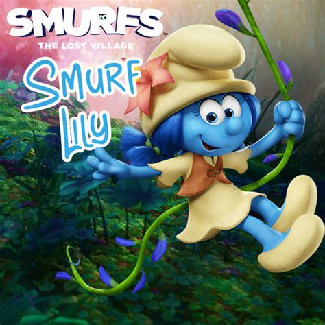 Rumenova Images Yayomg Smurfs Lost Village Smurf Lily Wallpaper And