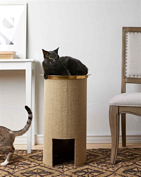 Scratching is an innate and necessary part of being a cat. Cat Scratching Post | Martha Stewart