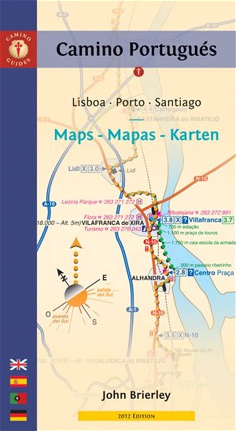 Camino De Santiago Maps Only Guide To The Camino Portugues