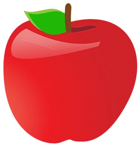 Apple Red Apple Cartoon Png Free Transparent Png Clipart Images My