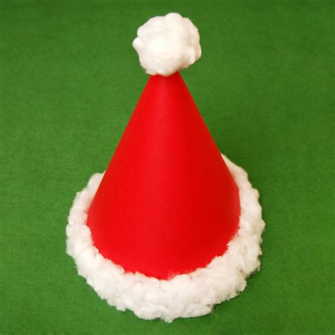 Santa Cone Hat Kids Crafts Fun Craft Ideas